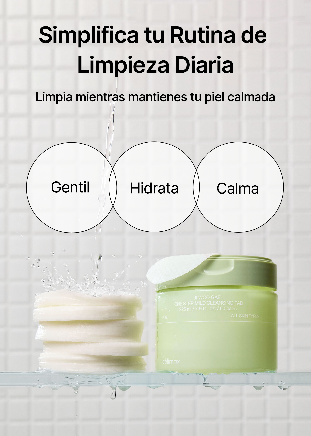 Ji Woo Gae One Step Mild Cleansing Pad