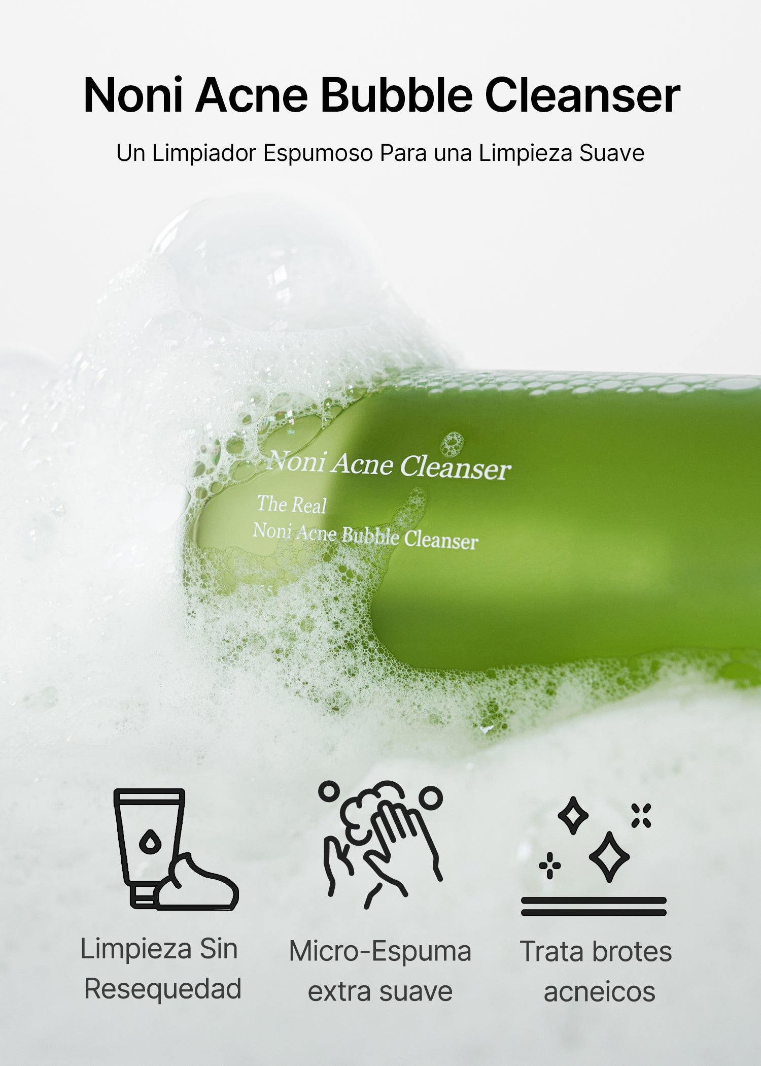 The Real Noni Acne Bubble Cleanser